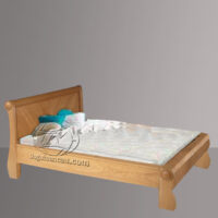 Giường đôi gỗ sồi kiểu Hà Quốc