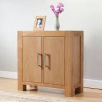 Tủ gỗ sồi loại nhỏ Chunky TLN-008TU 2 cánh, rộng 70cm