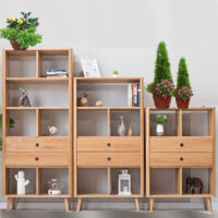 Kệ sách trang trí zen 2 hộc giữa