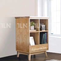 Kệ sách nhỏ zen 4 ô 2 hộc