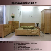 Bộ Phòng Ngủ Cuba 01