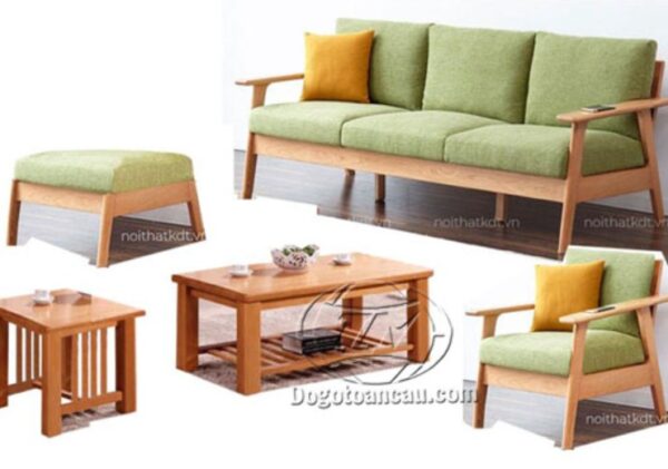 Bộ sofa gỗ sồi hiện đại | Dogotoancau.com