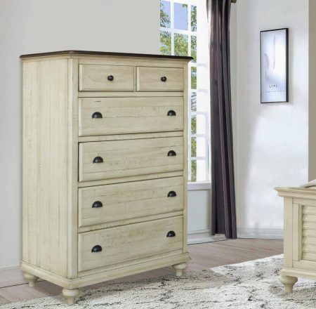 Tủ 6 ngăn kéo phong cách cổ điển, hàng xuất khẩu, 98x142cm